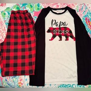 Papa Bear 2XL pant PJ set